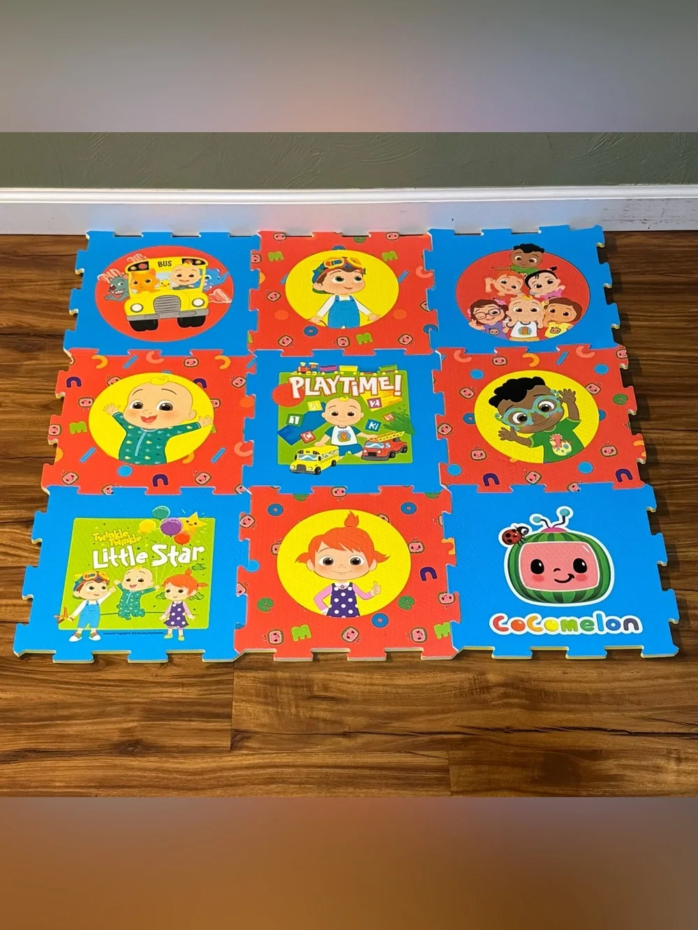Cocomelon Puzzle Playmat - Colorful Kids Activity Mat